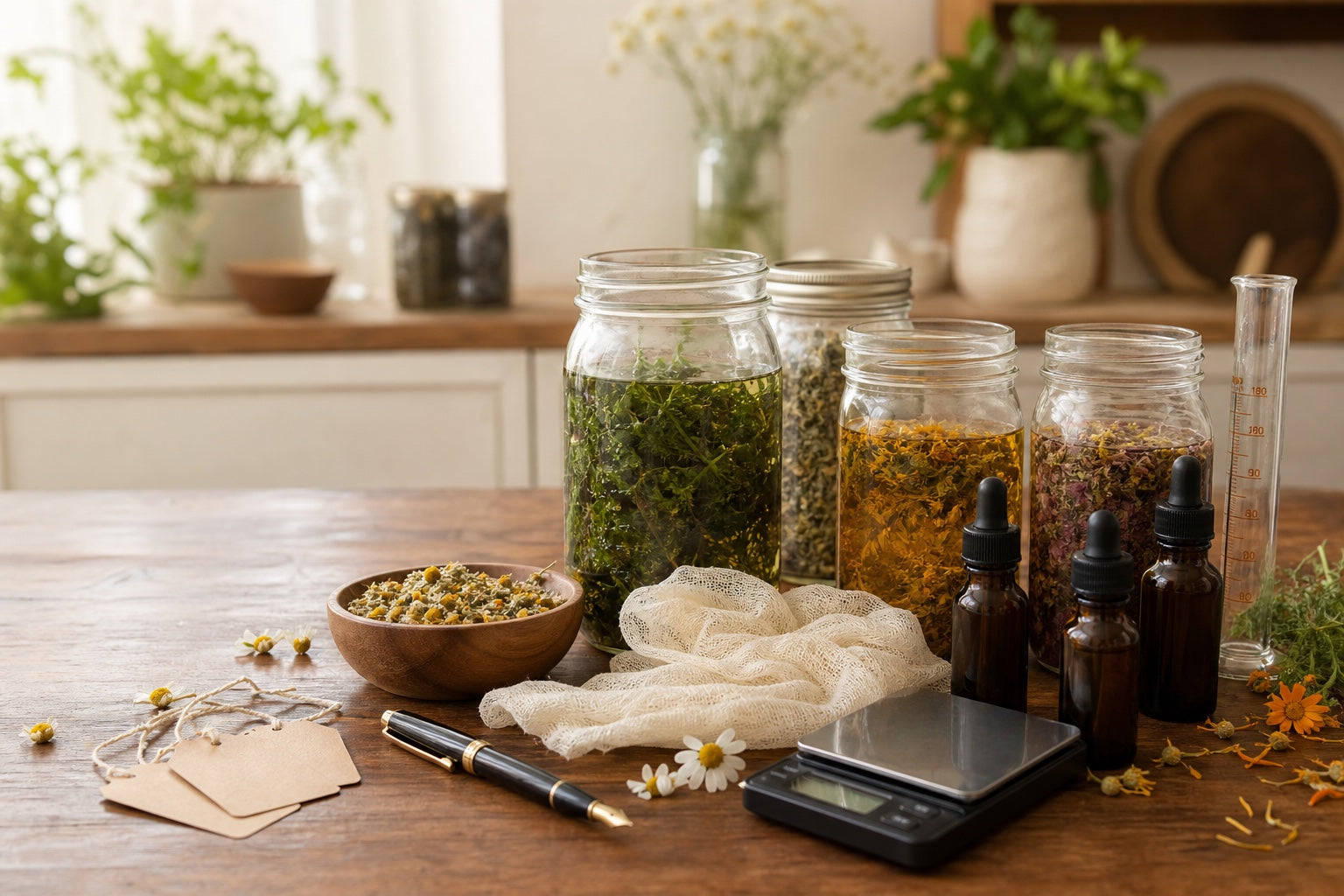 How to Make Herbal Tinctures at Home