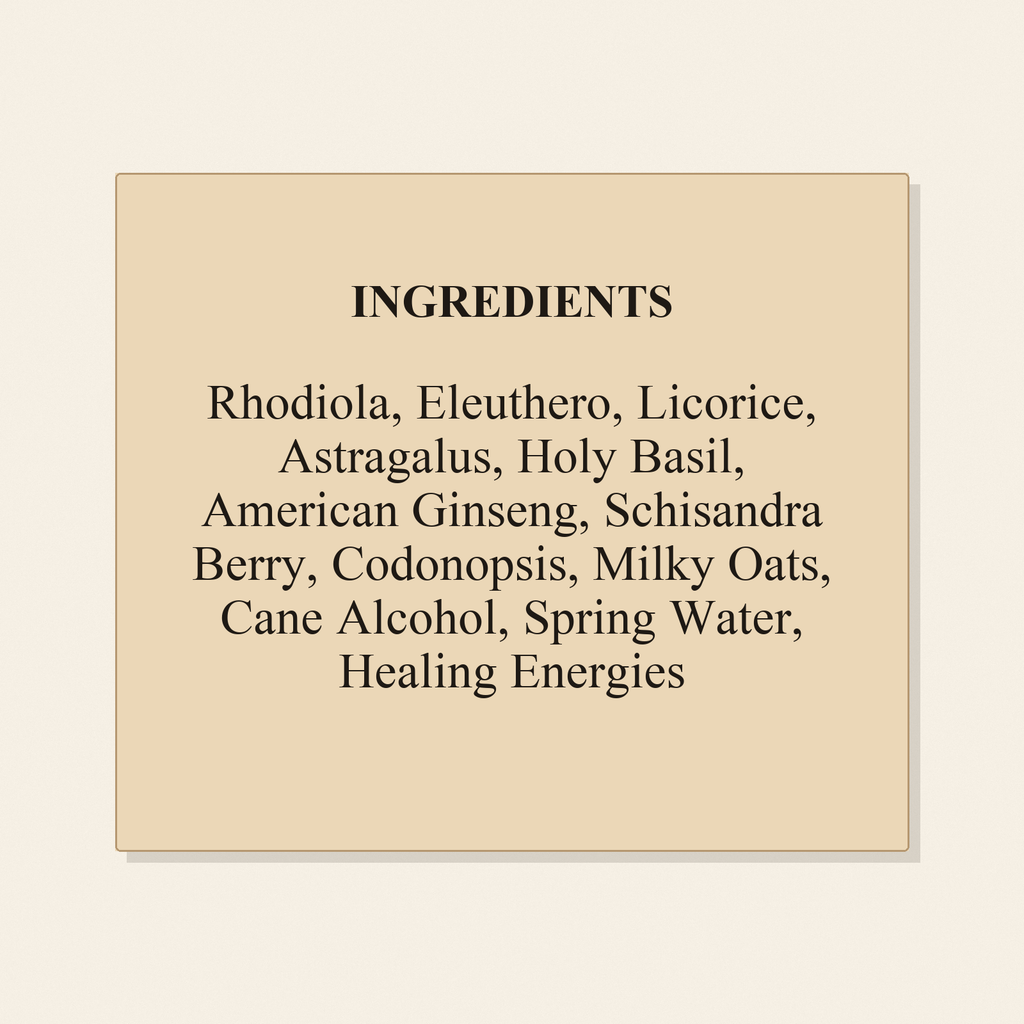 Adrenal Calm ingredients