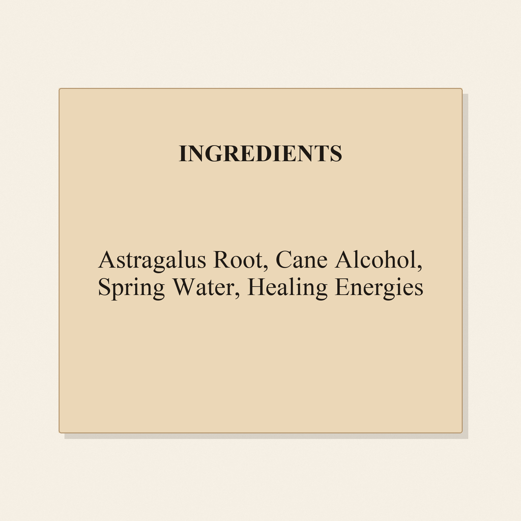 Astragalus ingredients