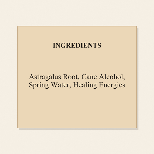 Astragalus ingredients