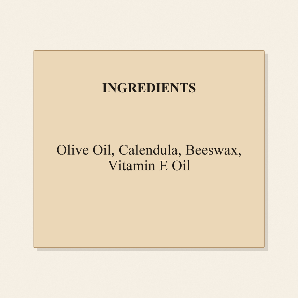 Calendula Salve ingredients