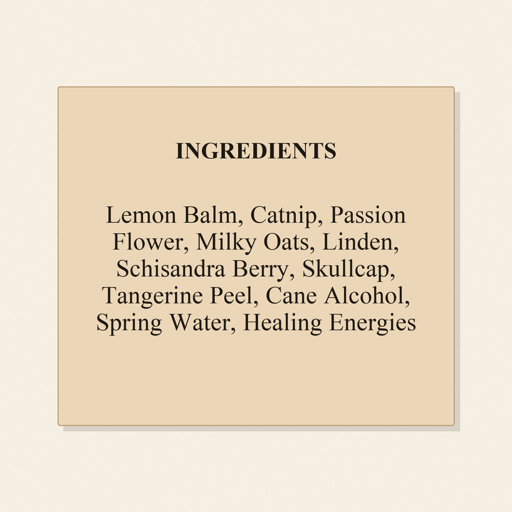 Calm Mind ingredients