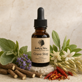 Crave Stop tincture in labeled amber bottle